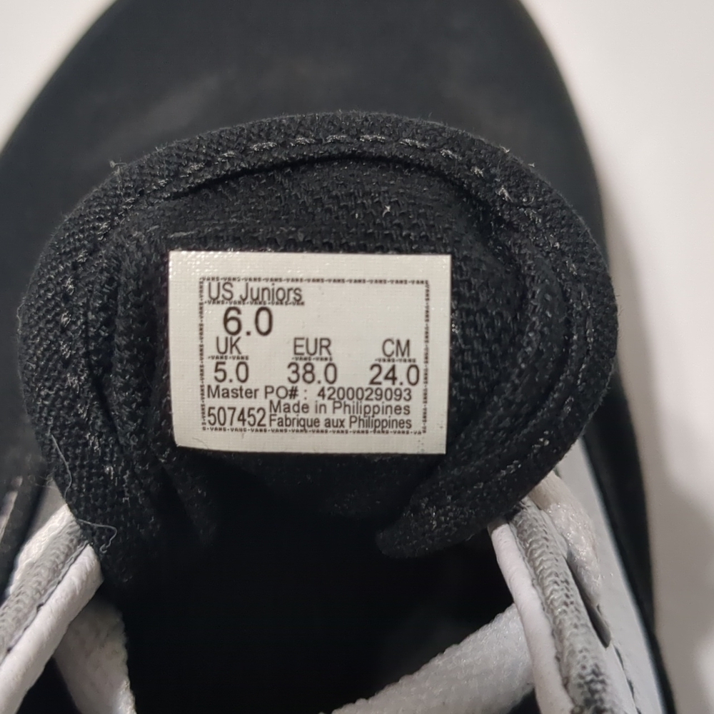 Vans Old School Metallic flame Blk-silver Vans Shoes | Fire Vans - Picture 6 of 8